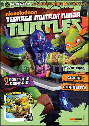 TARTARUGHE NINJA #     5 - TEENAGE MUTANT NINJA TURTLES MAGAZINE 5